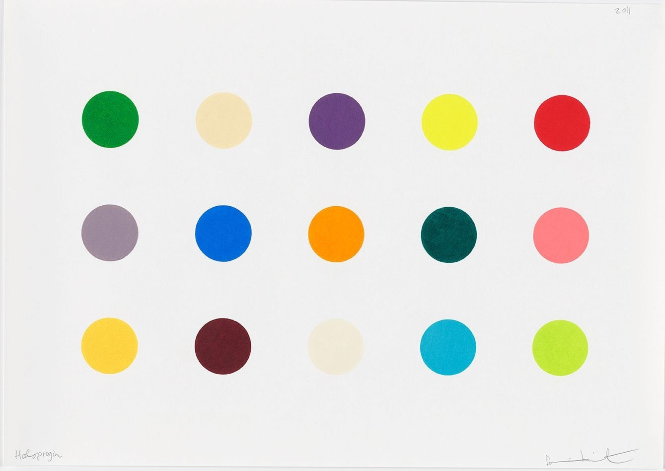 Damien Hirst, Haloprogin, 2011