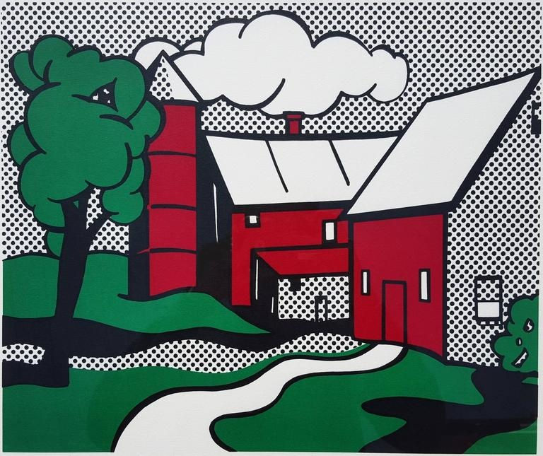Roy Lichtenstein, Red Barn, 1969
