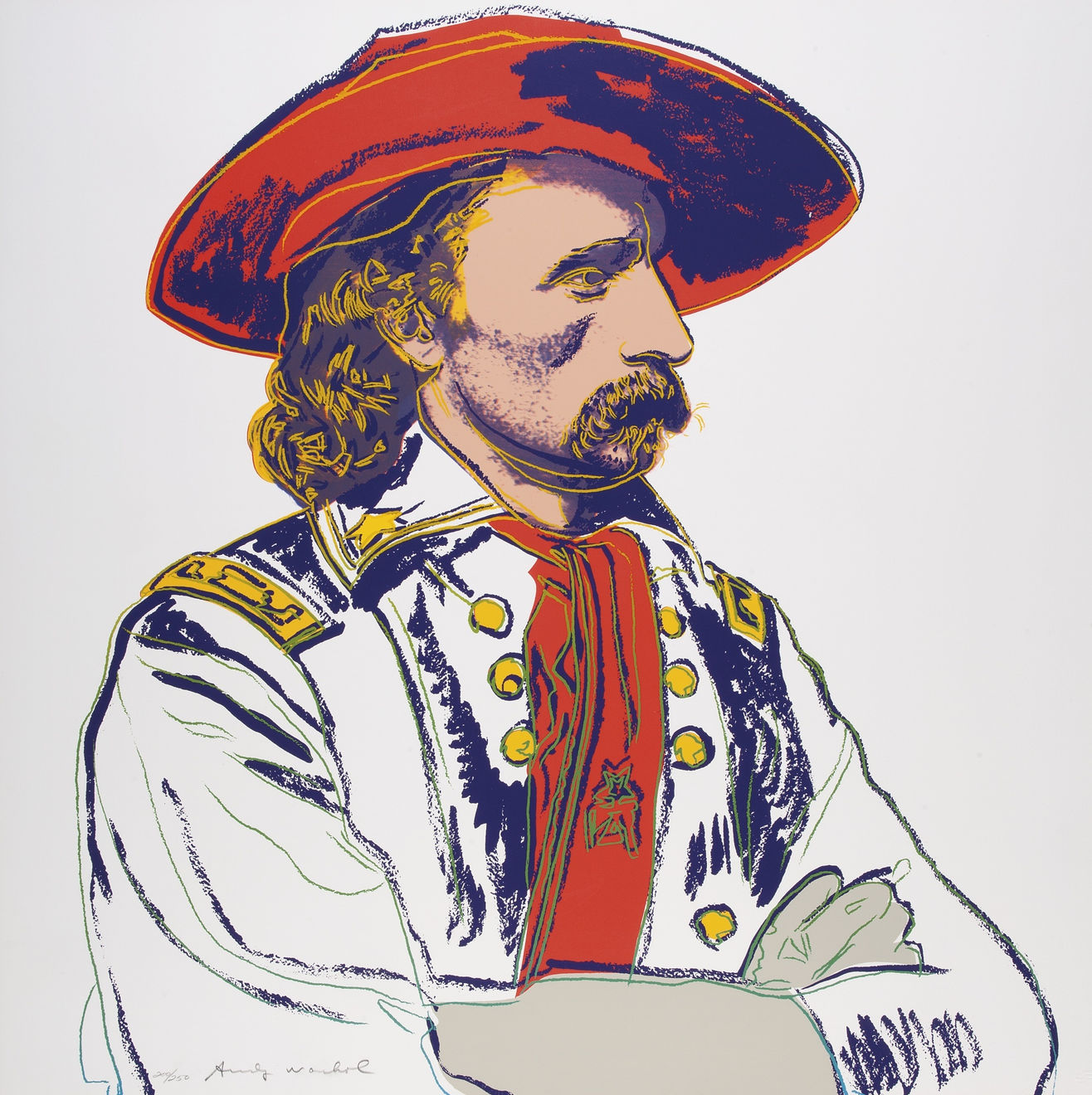 Andy Warhol, General Custer, 1986