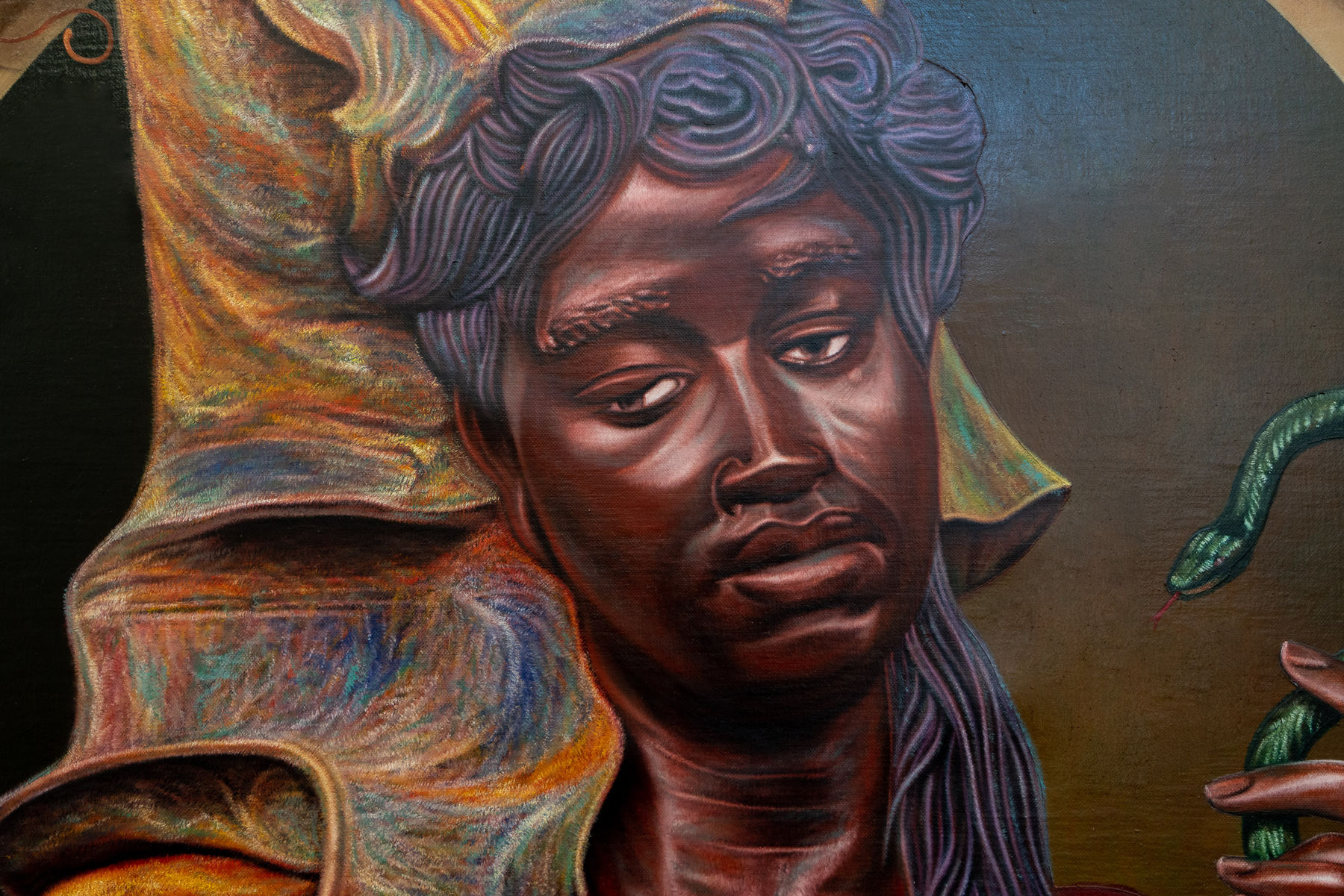 Kajahl, Oracle Snake In Globe, 2020