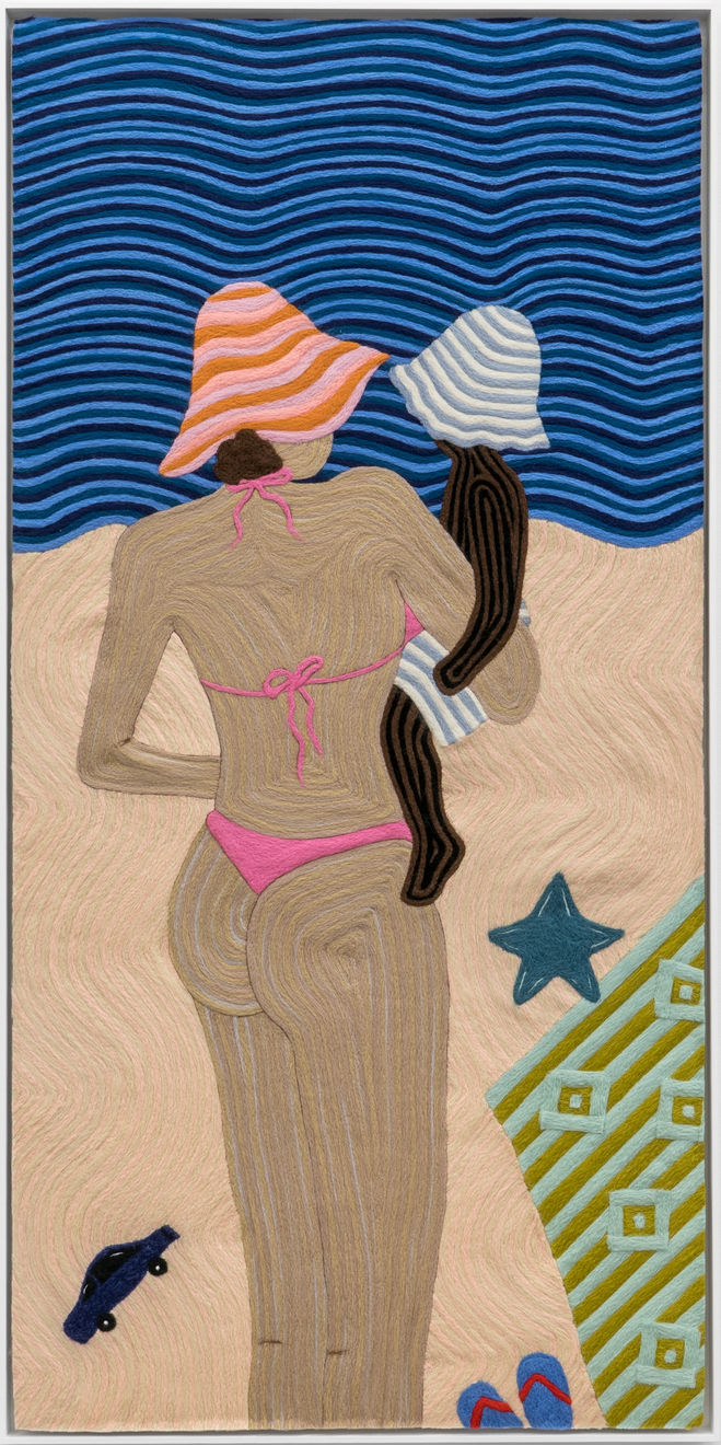 Cheryl Pope, Mother and Child at Sea II, 2022
