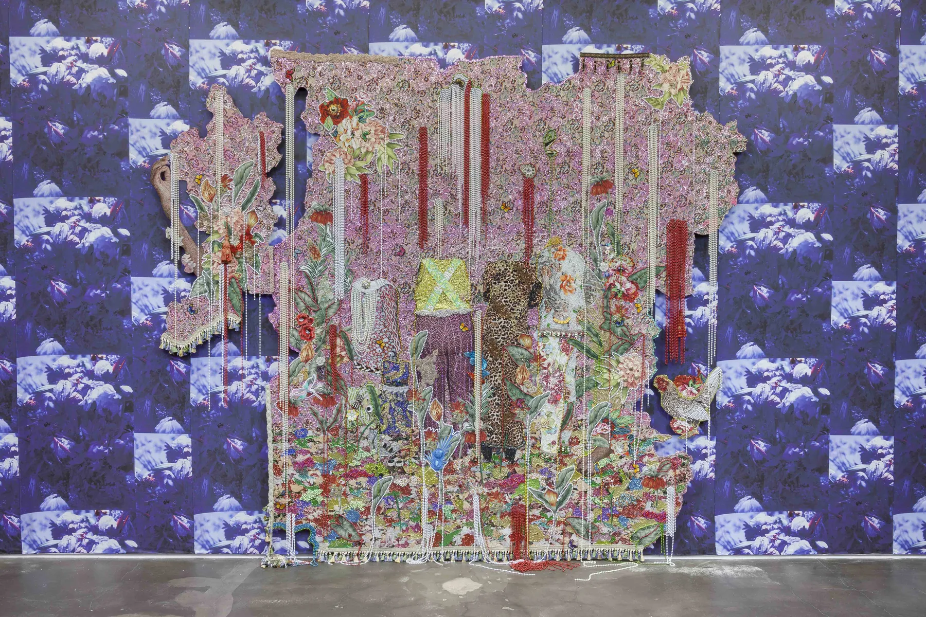 Ebony G. Patterson, ...still...for those who bear/bare witness, 2018