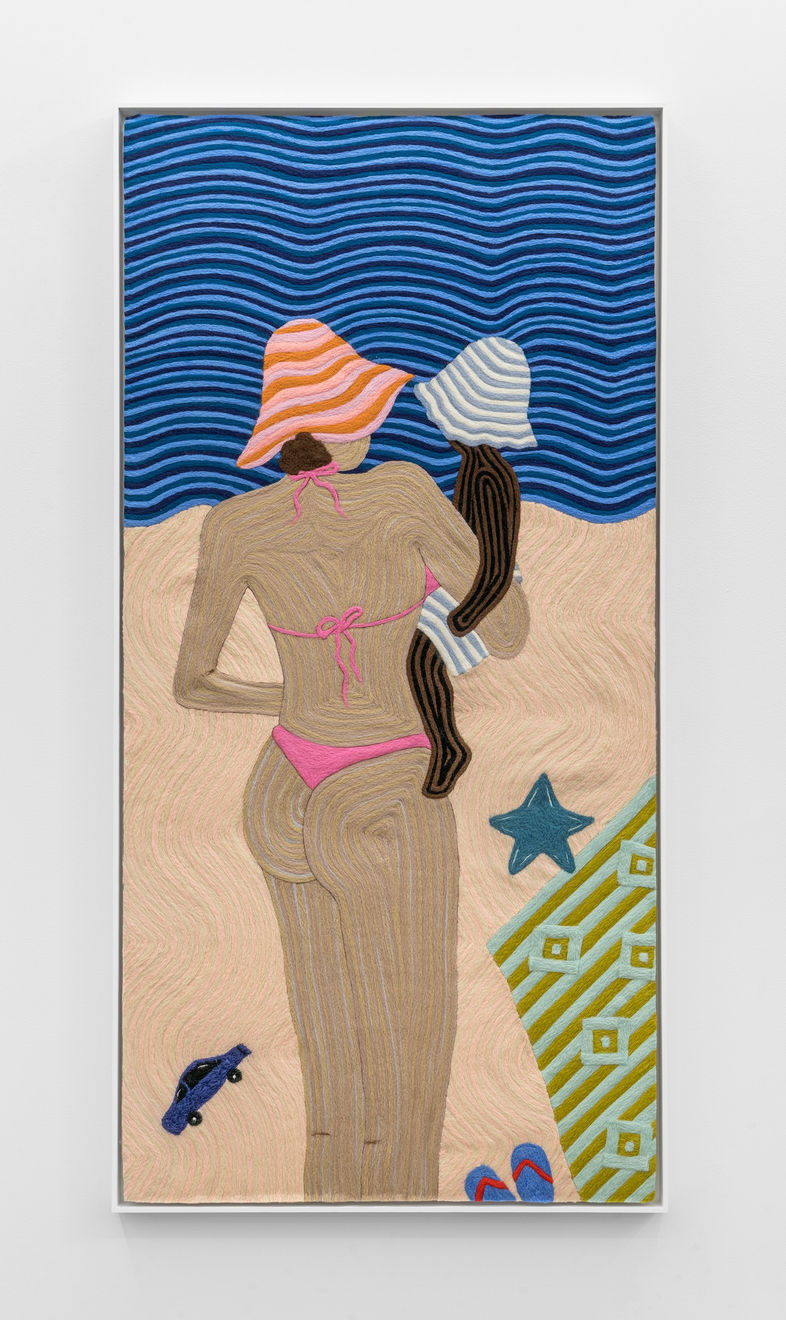 Cheryl Pope, Mother and Child at Sea II, 2022