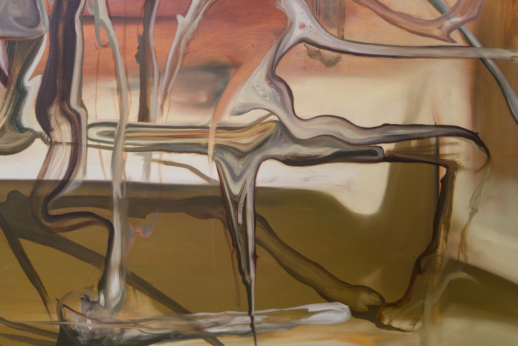 Luke Agada, The Ground Shifts Beneath Our Feet, The Trees Have No Roots, 2023