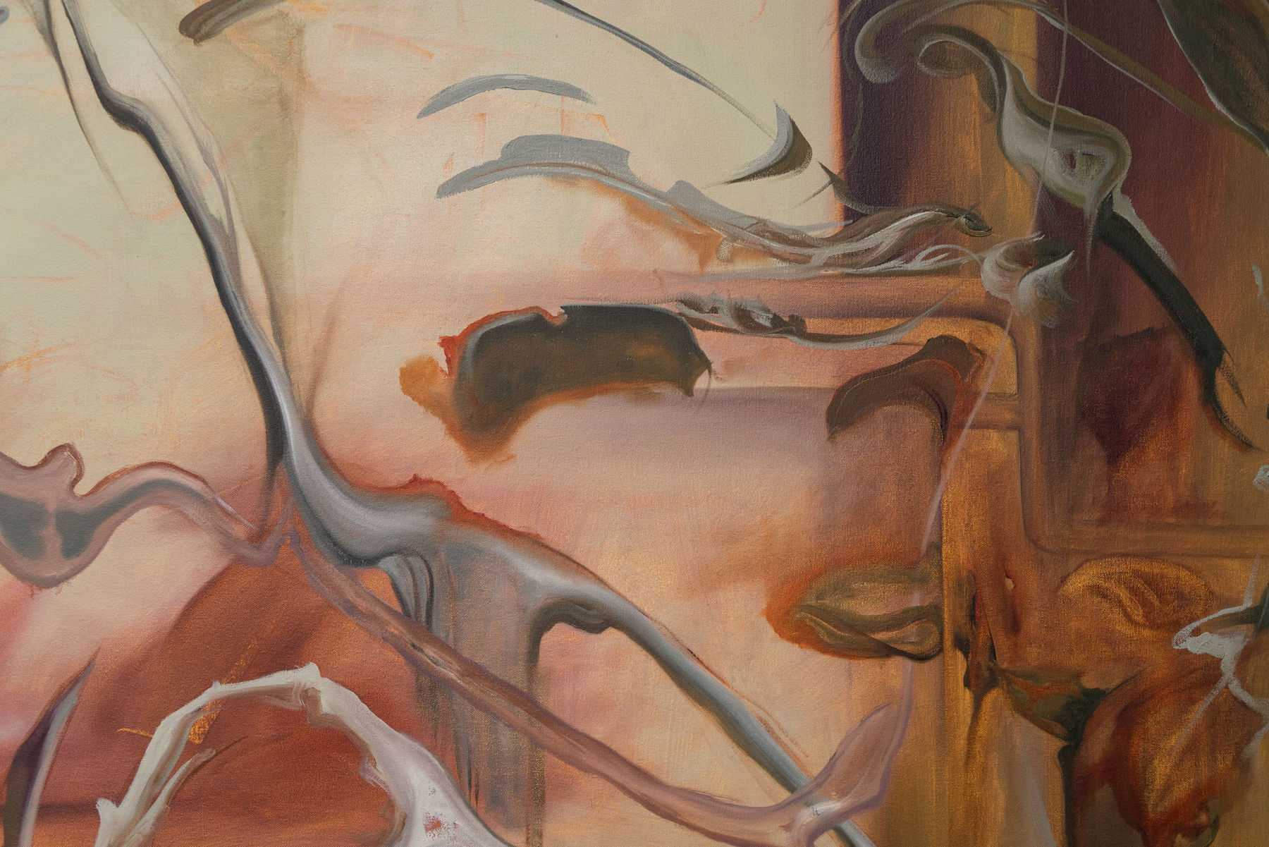 Luke Agada, The Ground Shifts Beneath Our Feet, The Trees Have No Roots, 2023