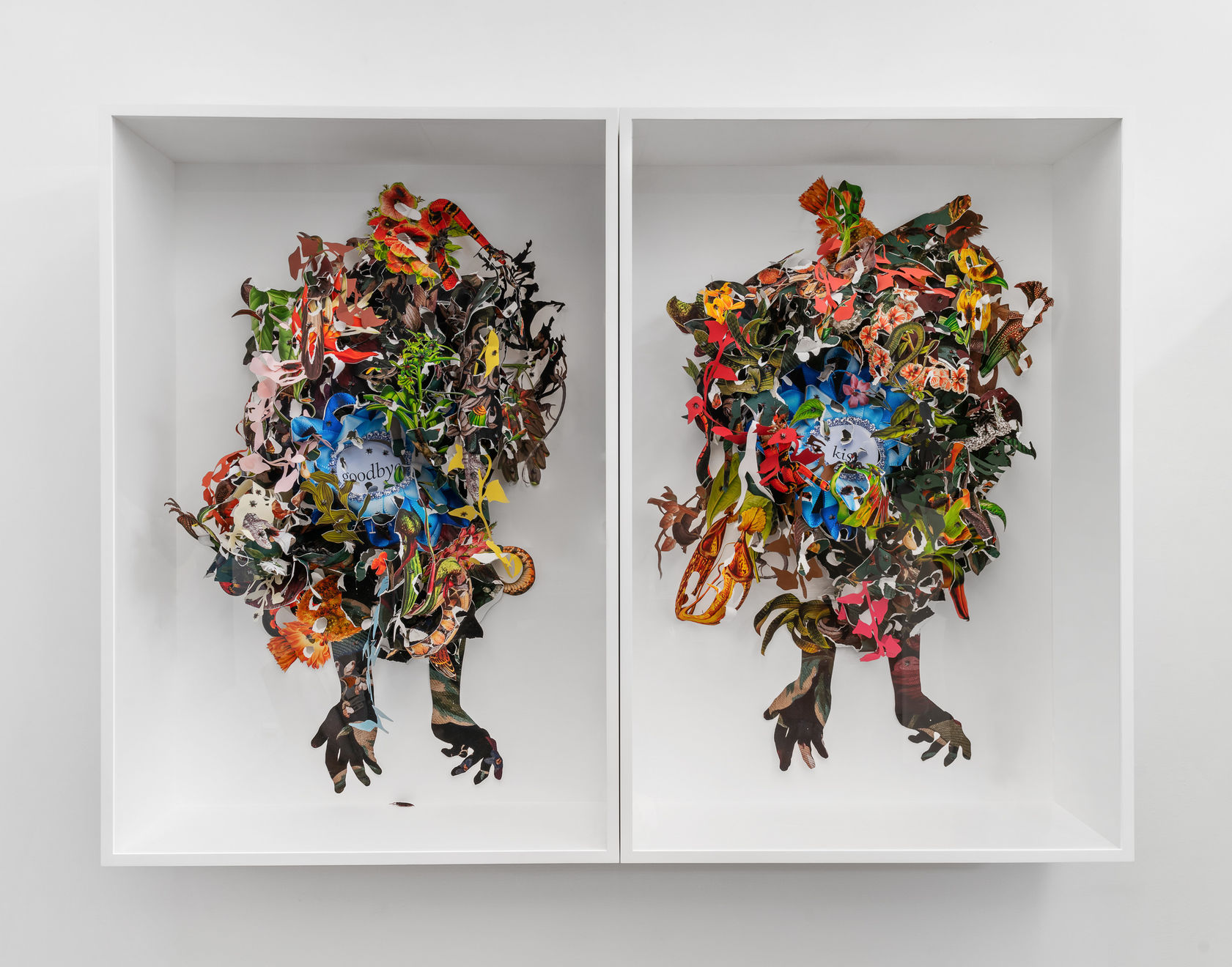 Ebony G. Patterson, …kiss goodbye … goodbye kiss…, 2022