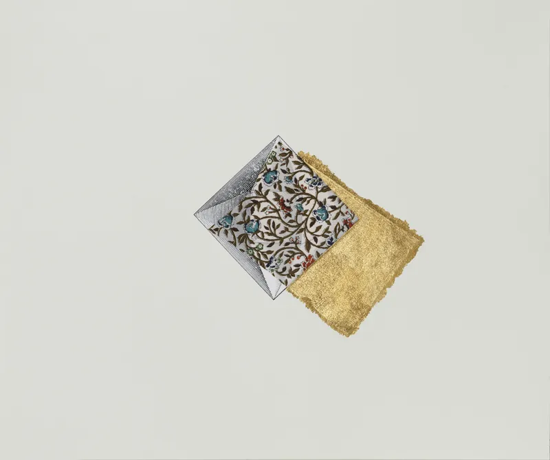 Karen Reimer, Geometry in Outer Space or Heaven # 5, 2014