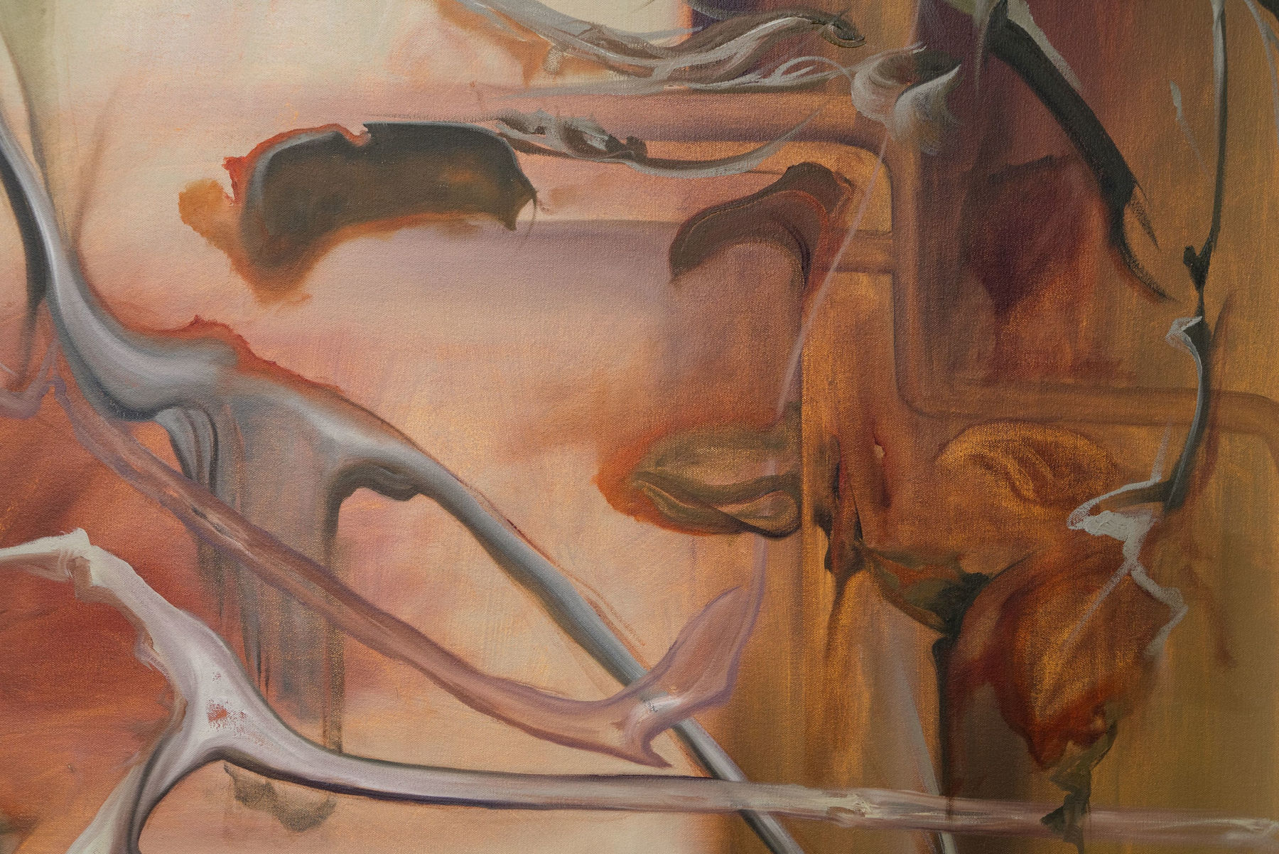 Luke Agada, The Ground Shifts Beneath Our Feet, The Trees Have No Roots, 2023