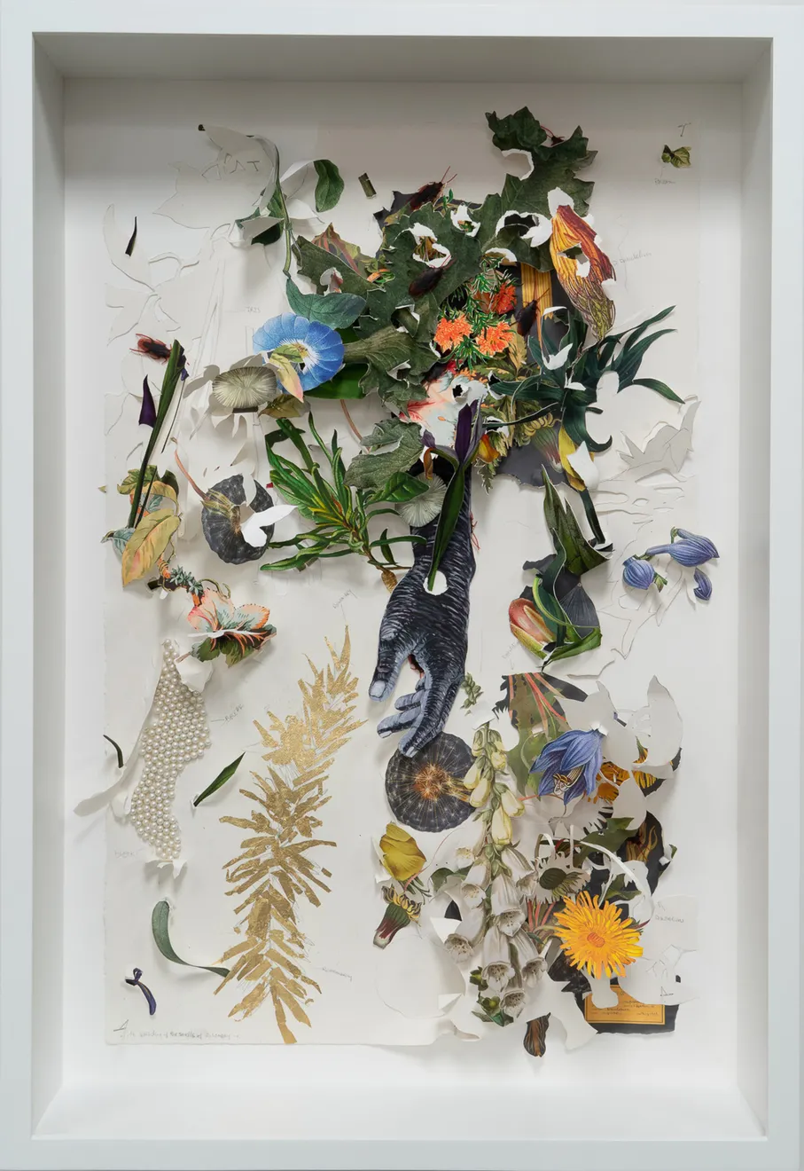 Ebony G. Patterson, the flooding of the smells of rosemary .... when the workings of the dandelion is not enough, 2020