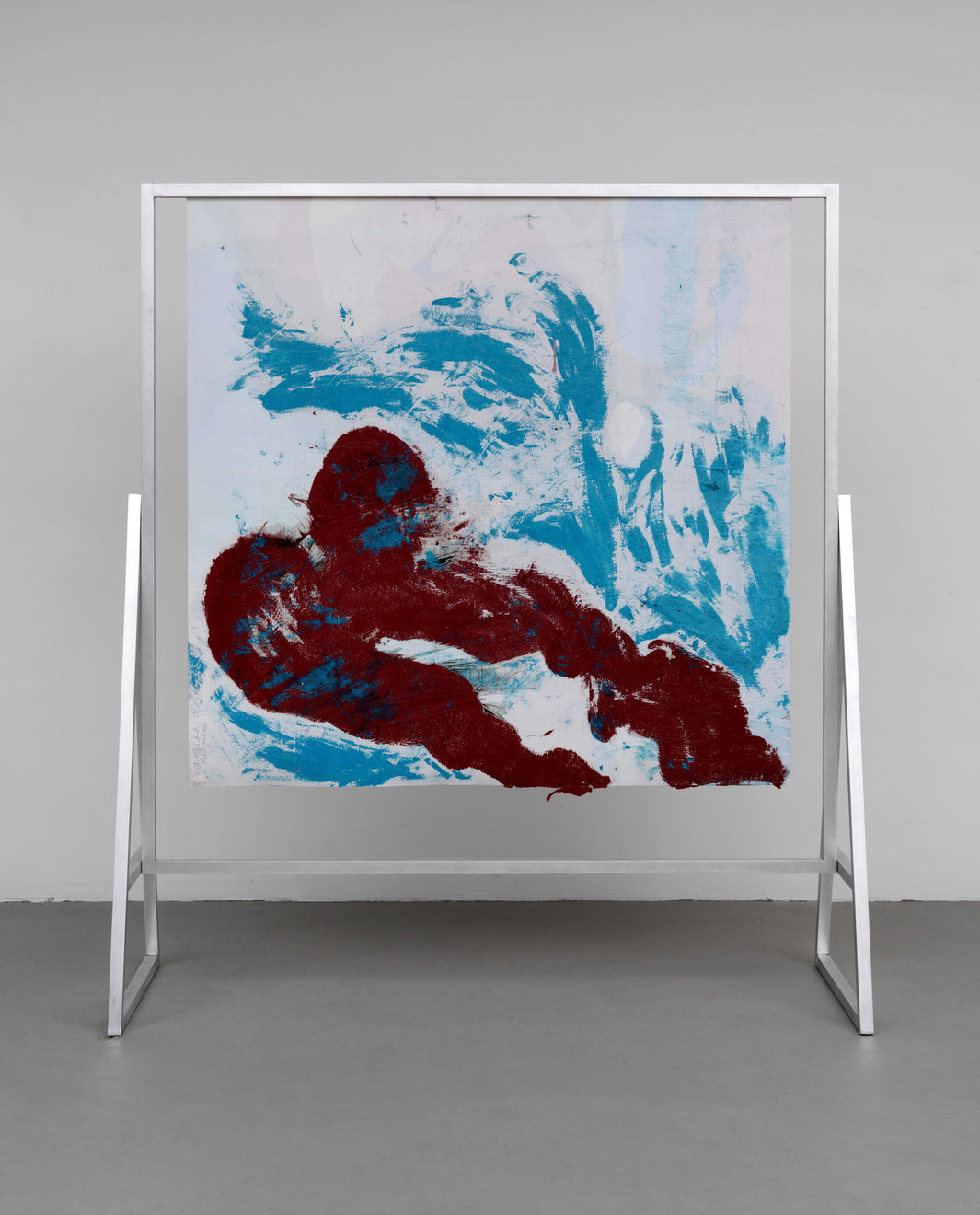 Candida Alvarez, Red Puddle, from Air Paintings (2017-2019), 2017