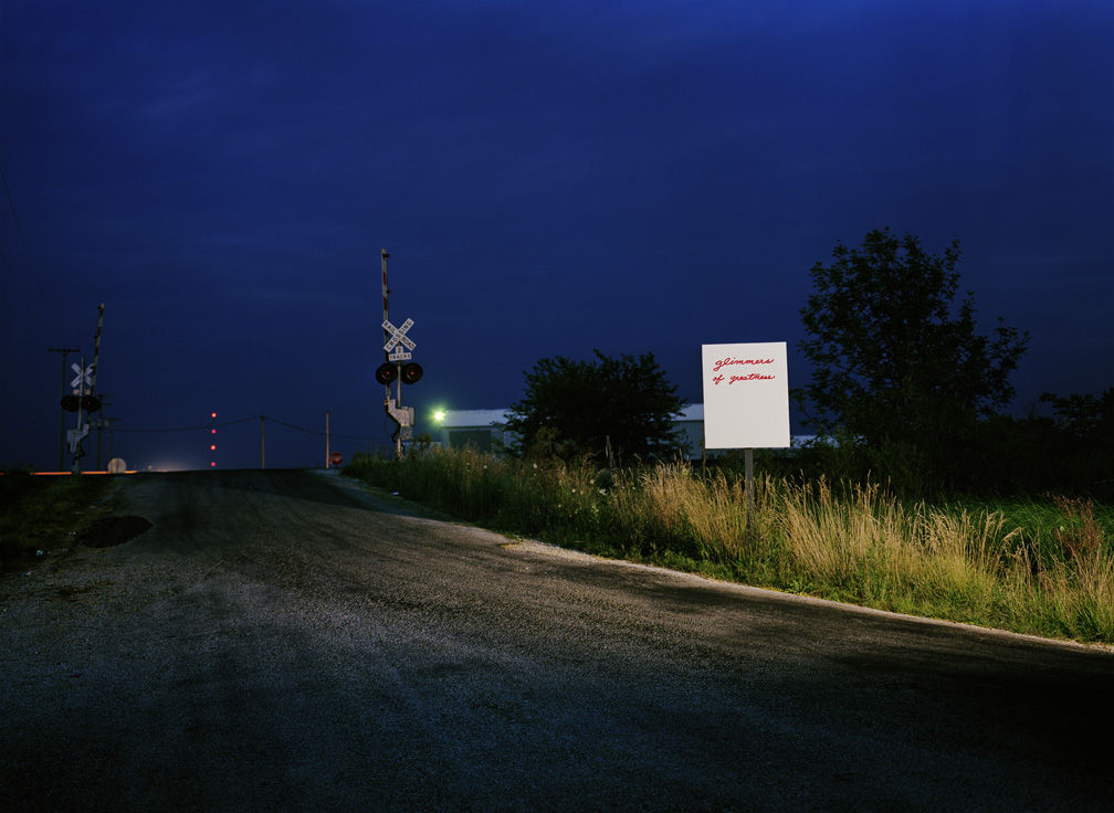 Joel Ross, Glimmers of Greatness (Installed and Abandoned, Ford County), 2010