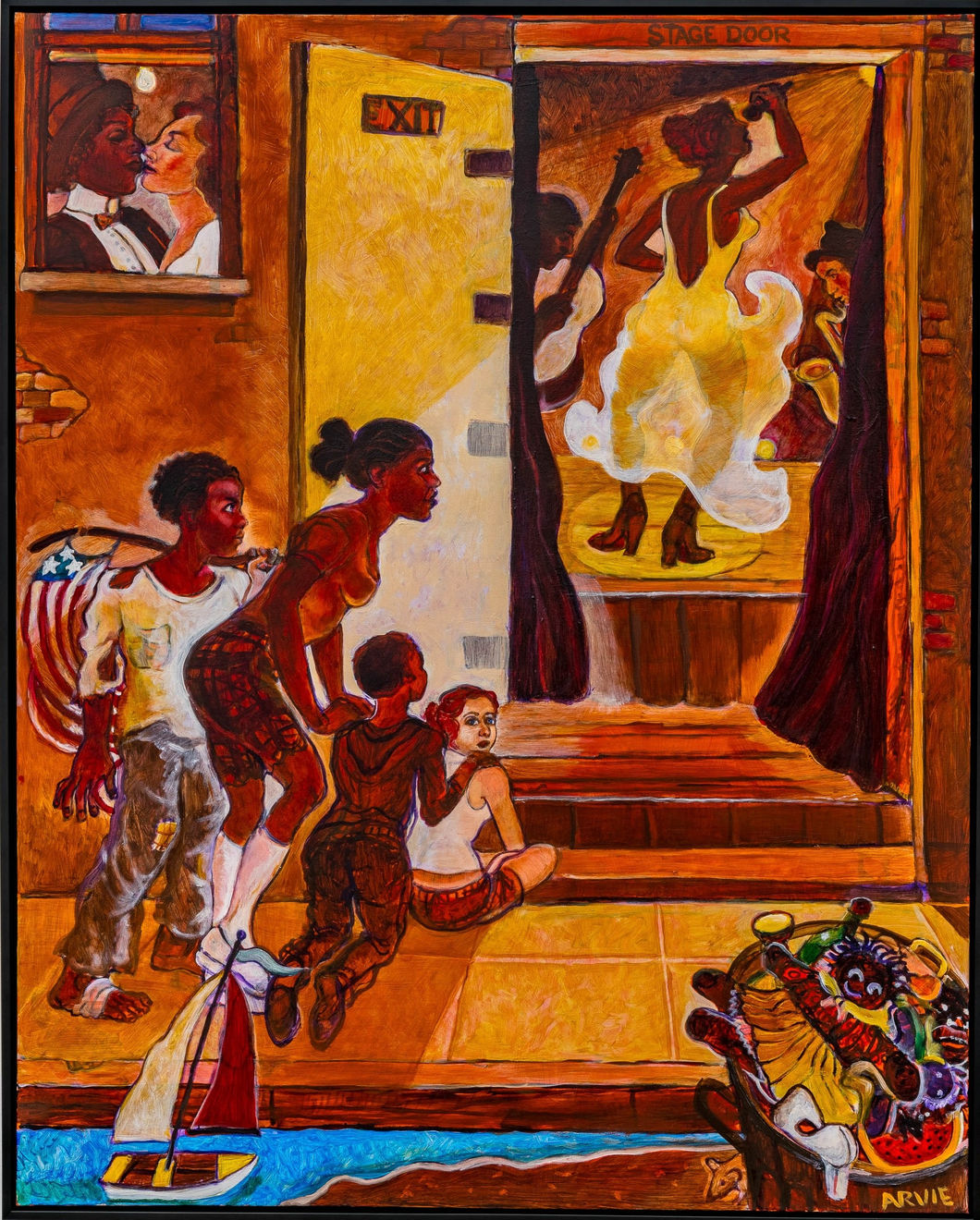 Arvie Smith, Stage Door, 2024