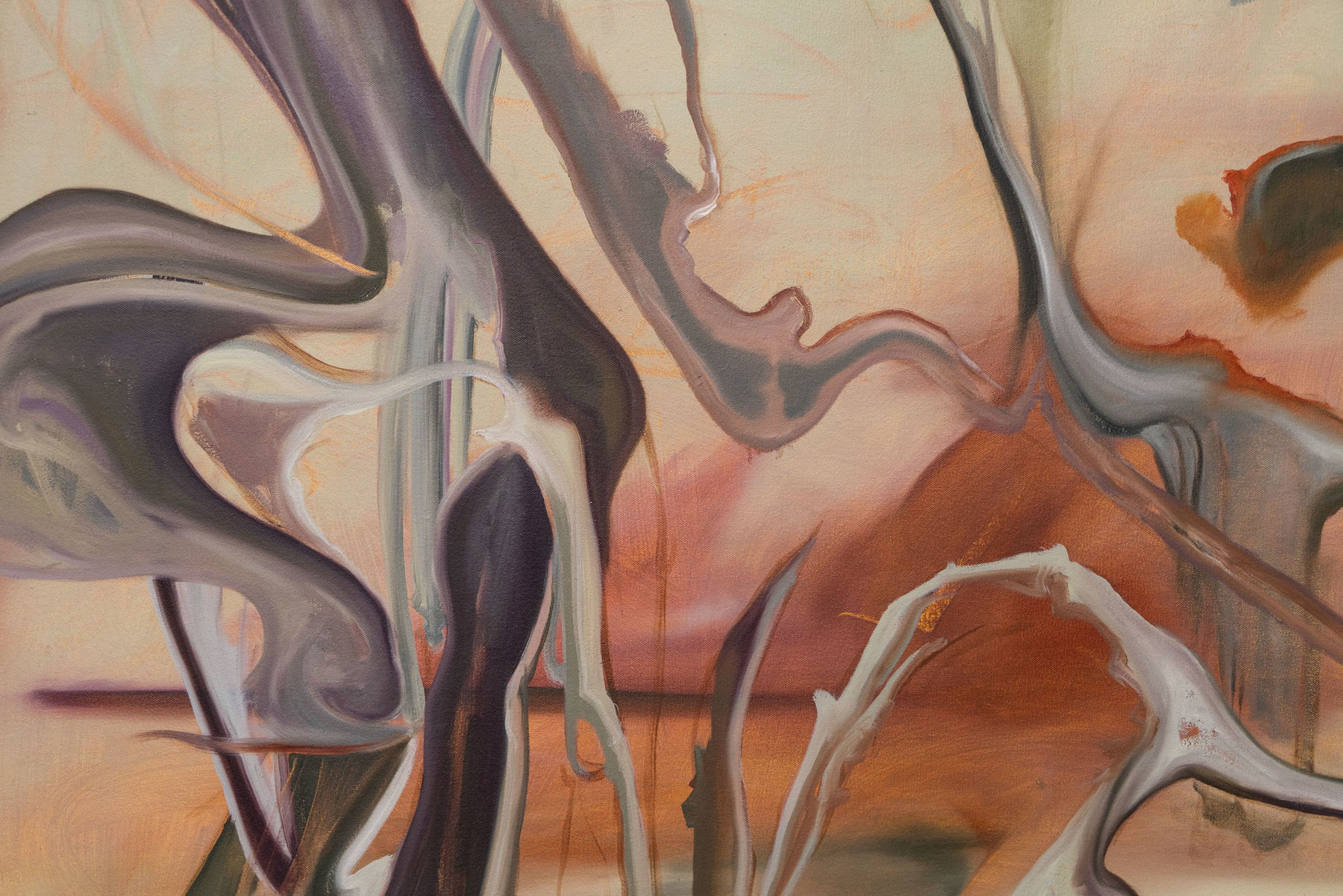 Luke Agada, The Ground Shifts Beneath Our Feet, The Trees Have No Roots, 2023