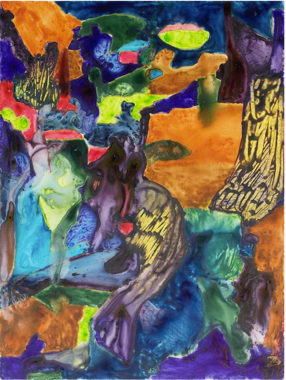 Candida Alvarez, Skowhegan #11, 2023