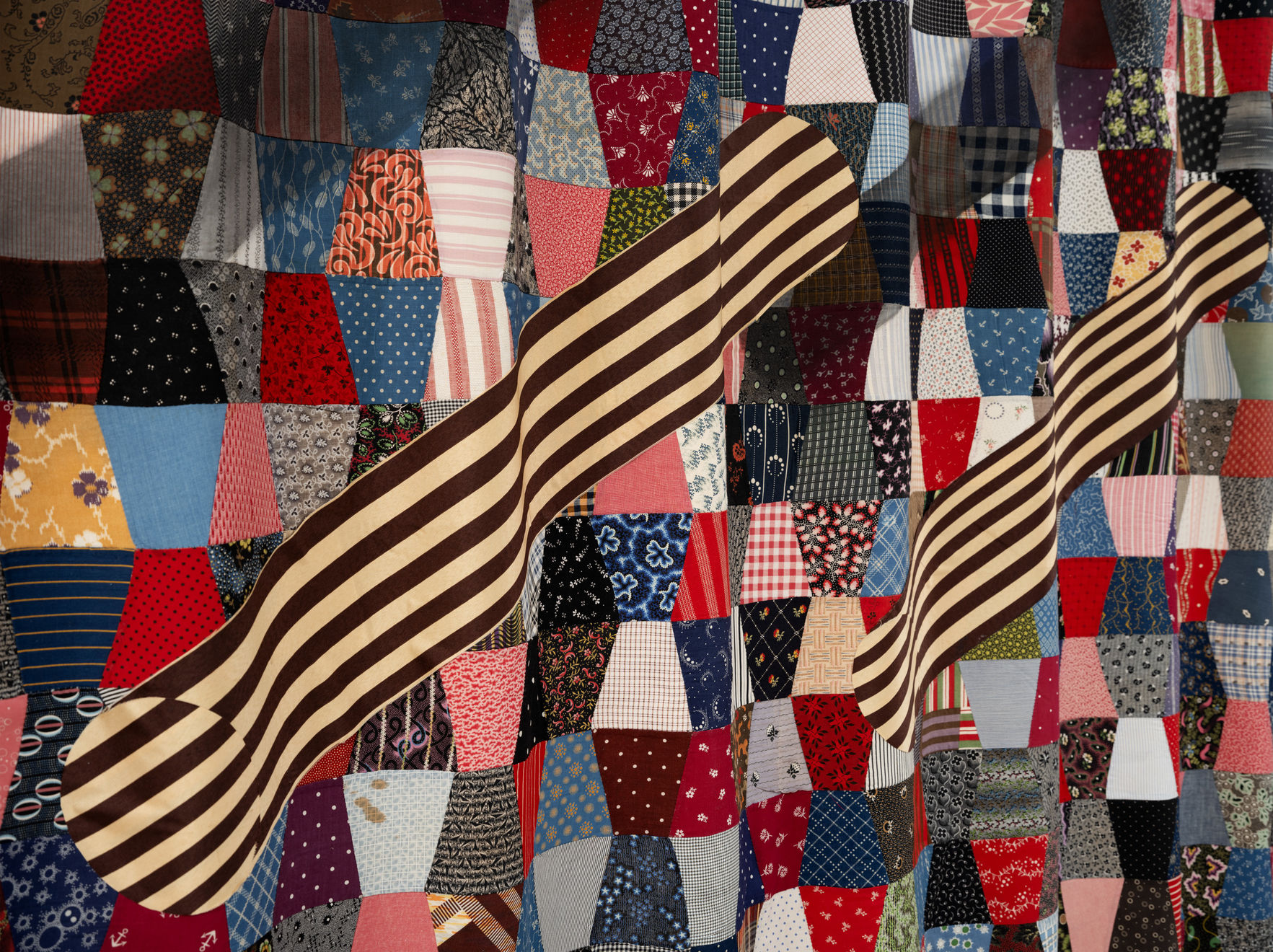 Sanford Biggers, Furrow, 2023