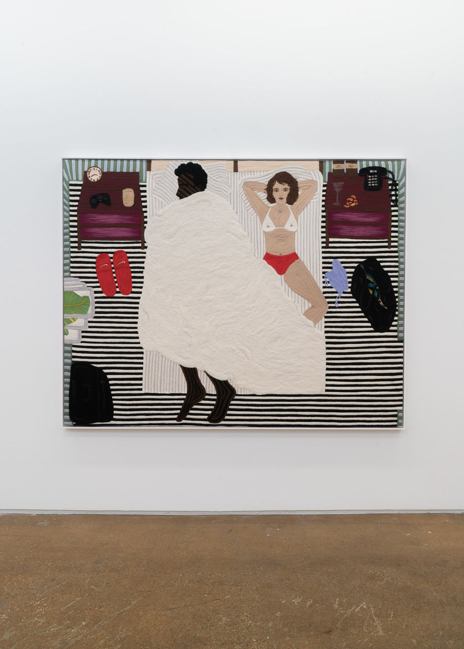 Cheryl Pope, Room with Two Nightstands, 2022