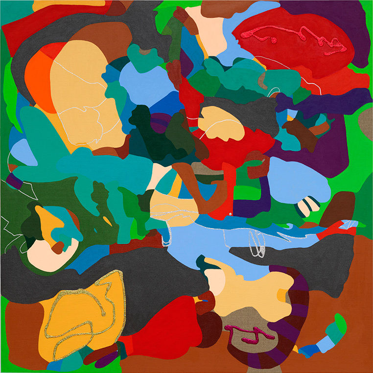 Candida Alvarez, Flor de Caballo, 1, 2022