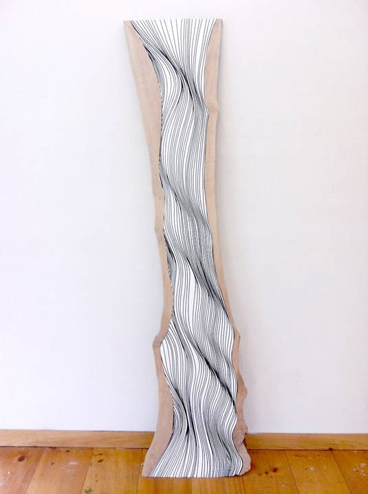 Jason Middlebrook, Black and White #5 from the Plank series, 2012