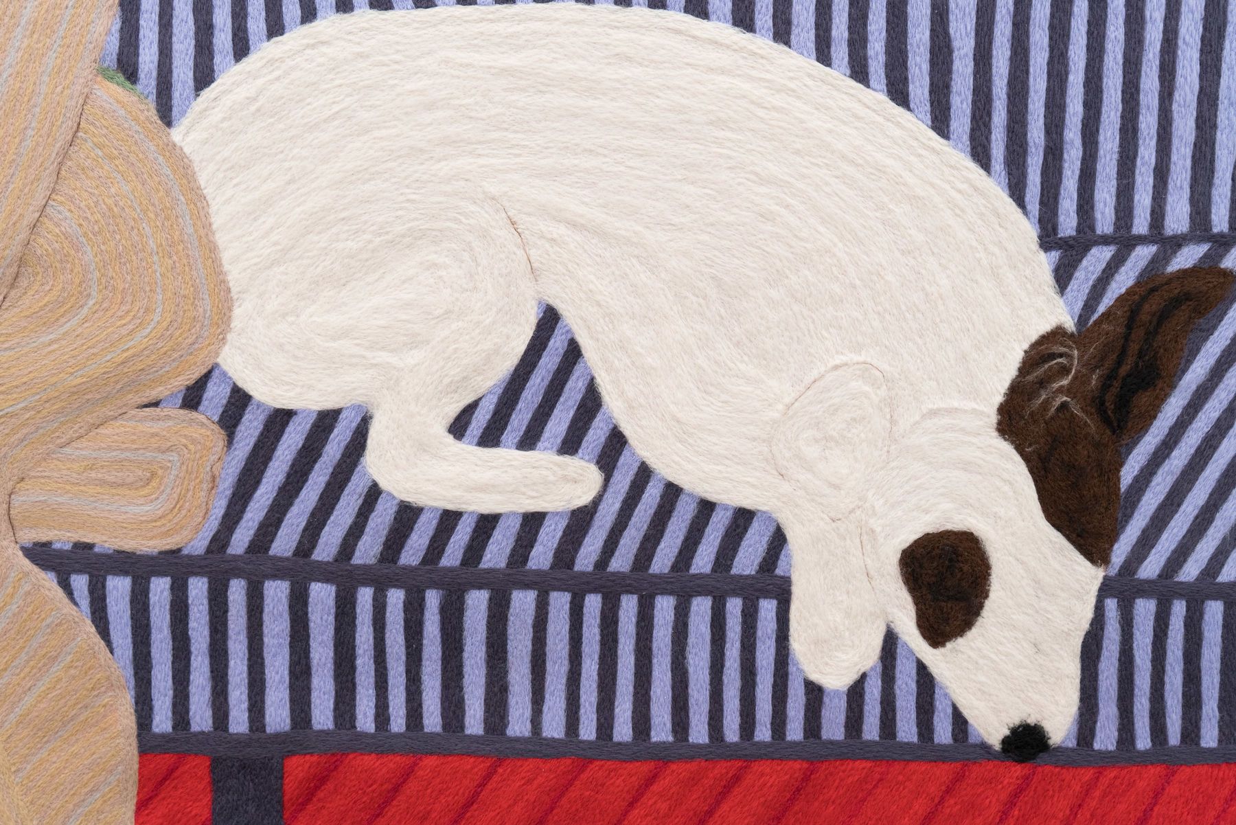 Cheryl Pope, Woman with Dog, 2021