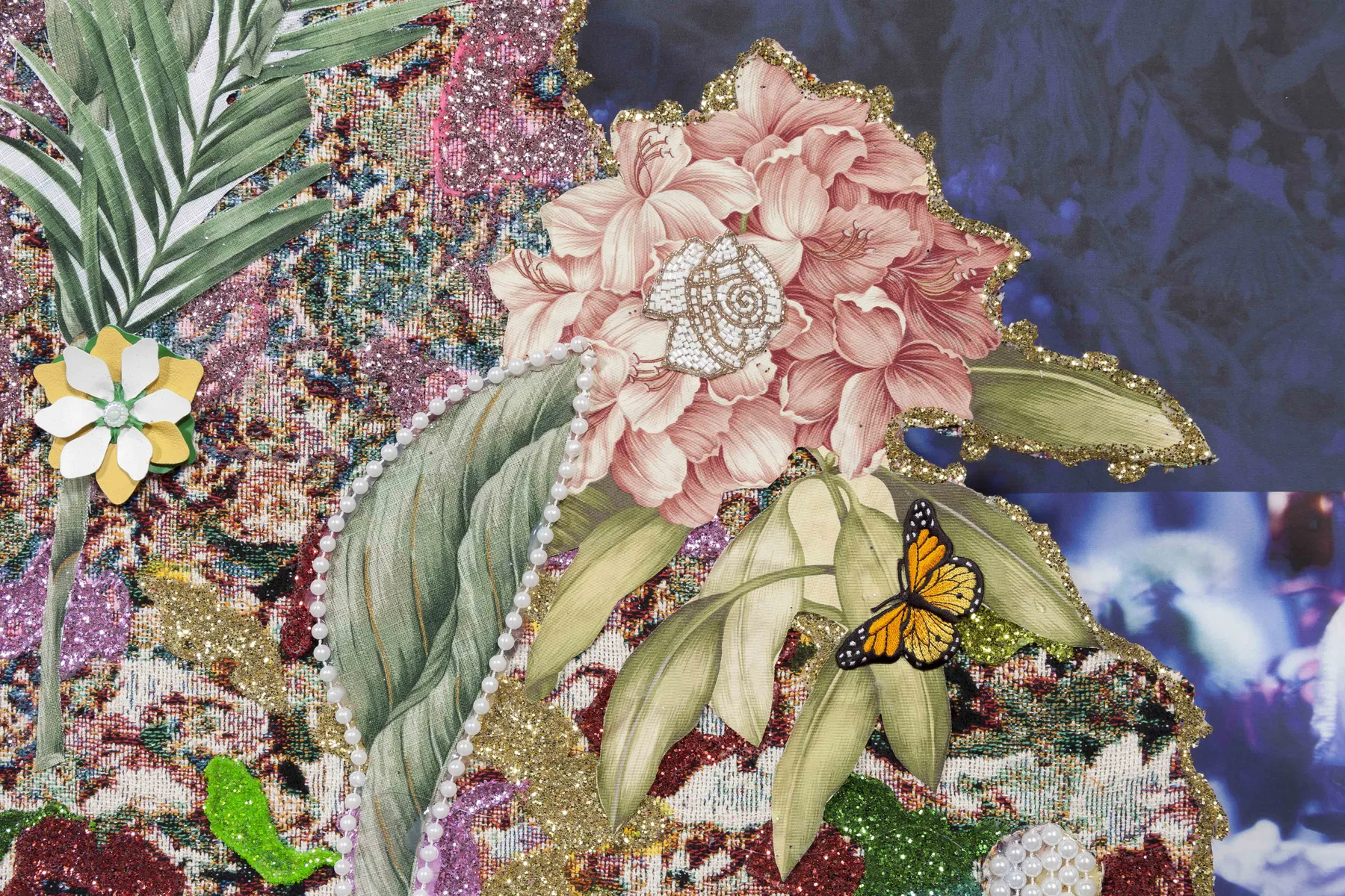 Ebony G. Patterson, ...they wondered what to do...for those who bear/bare witness, 2018