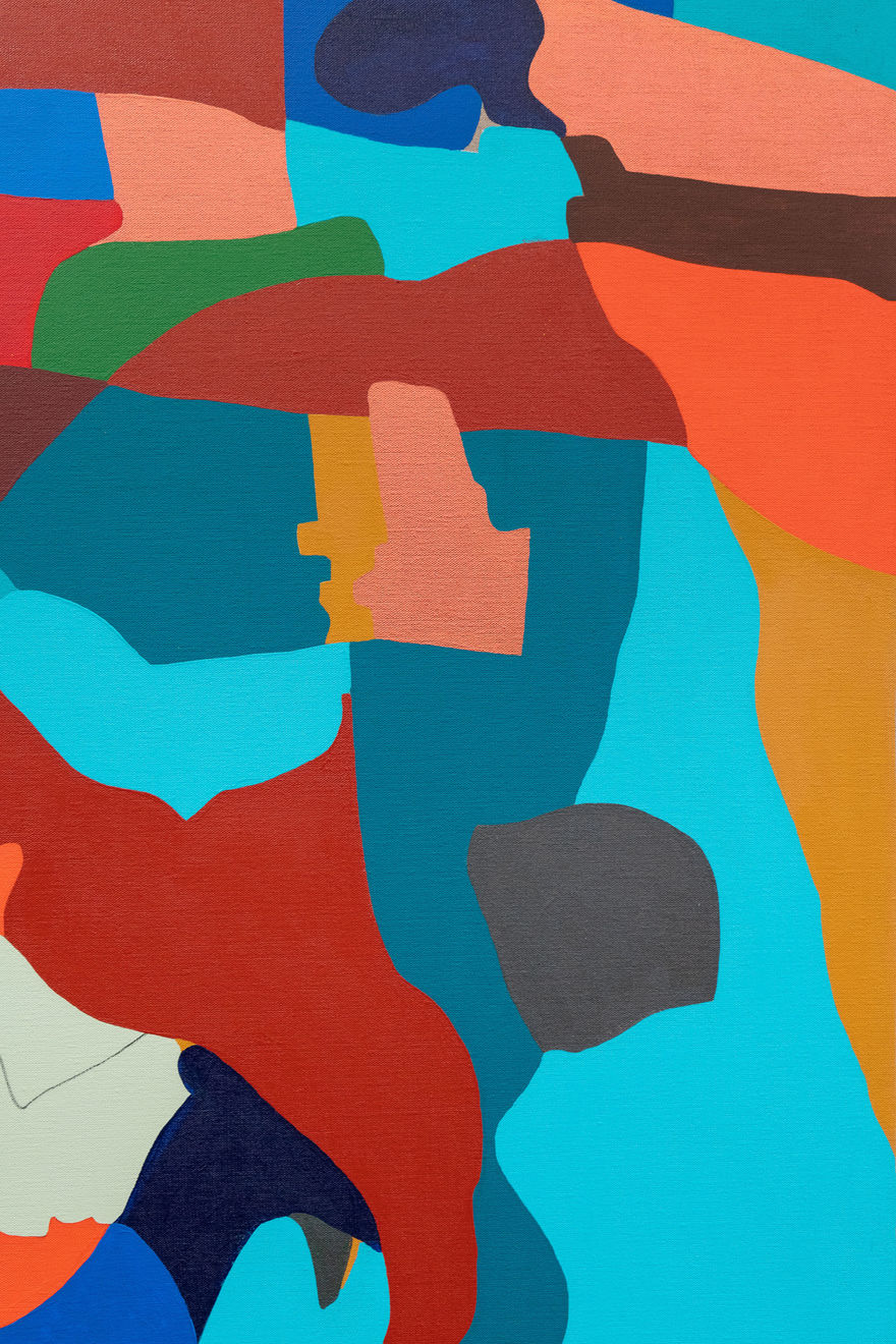 Candida Alvarez, Mostly Cloudy, 2023