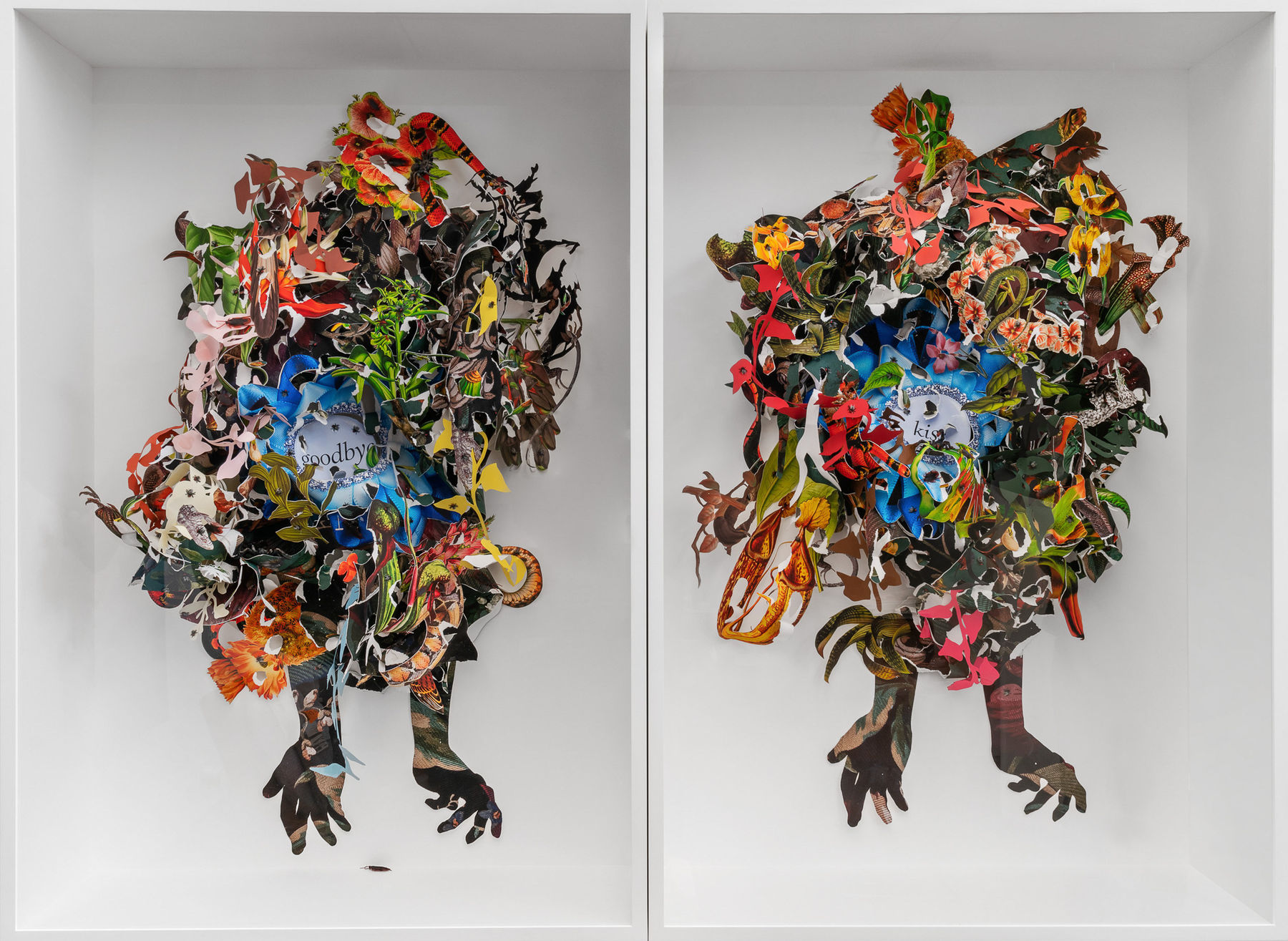 Ebony G. Patterson, …kiss goodbye … goodbye kiss…, 2022