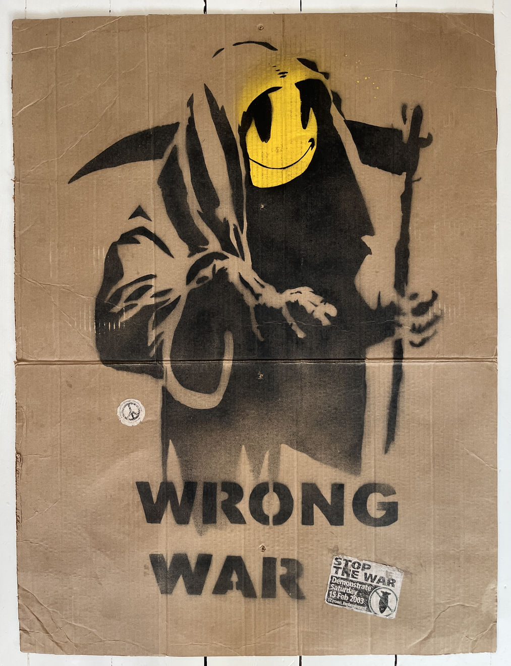 Banksy, Grim Reaper (RESERVED), 2003