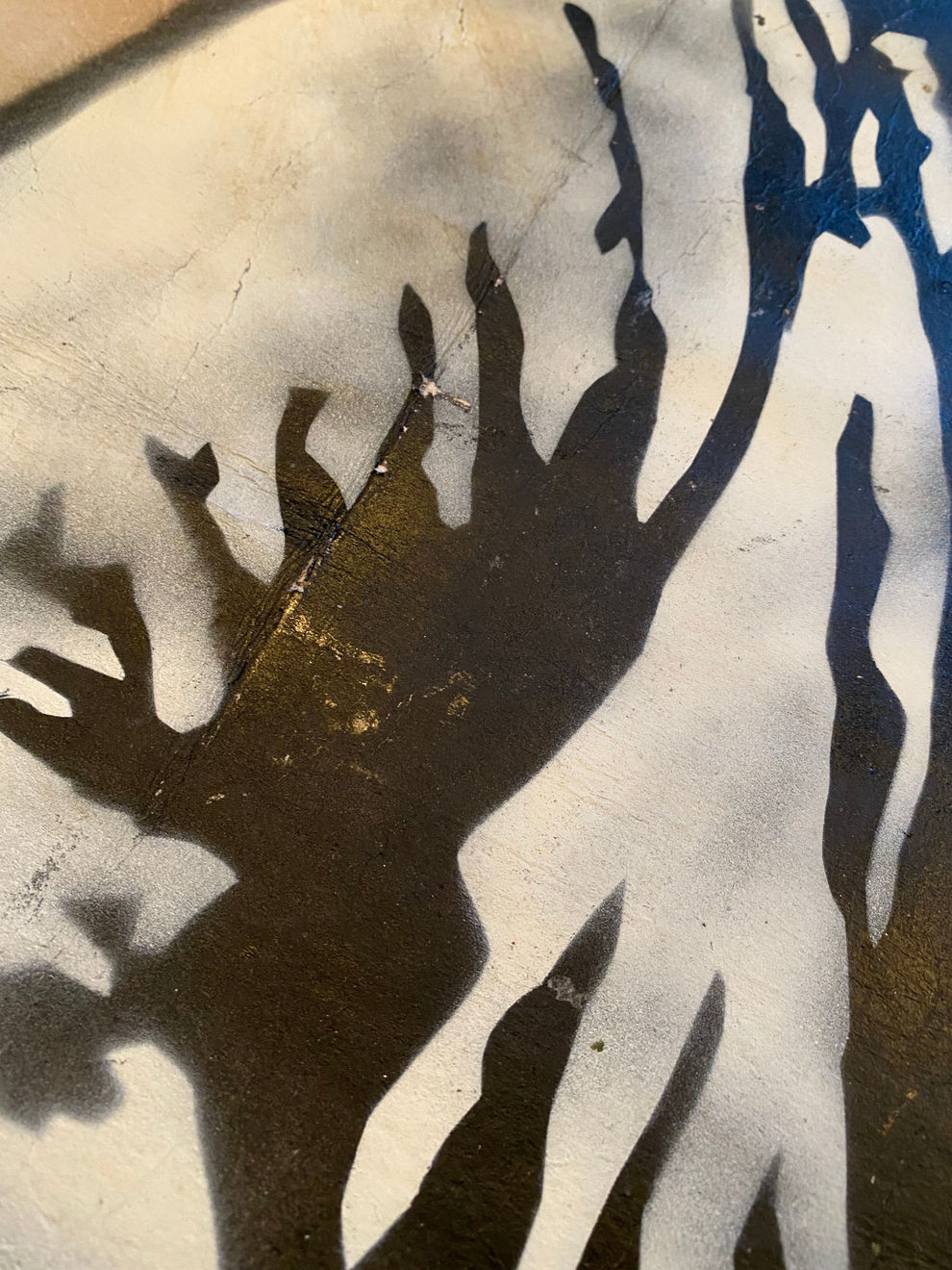 Banksy, "Think Tank" original preparatory spray . (RESERVED), 2003