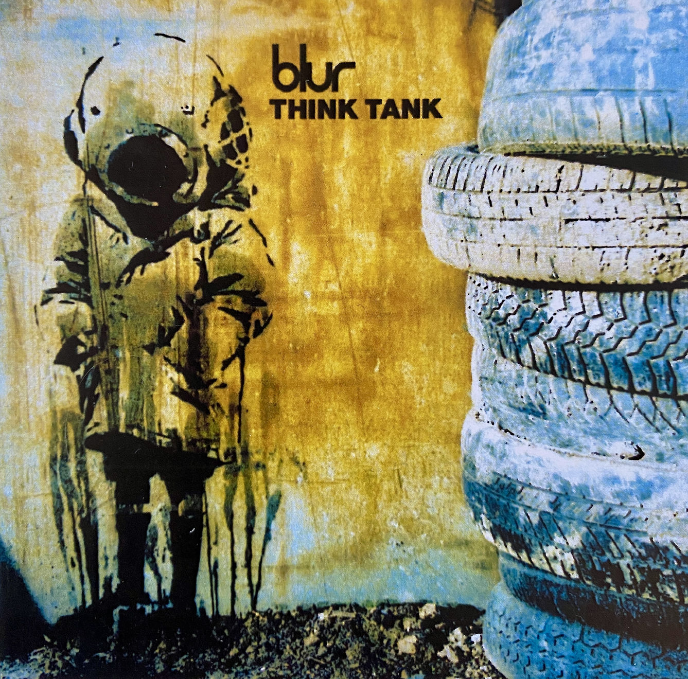 Banksy, banksy´s original art direction for Blur´s "Think Tank" (NFS)