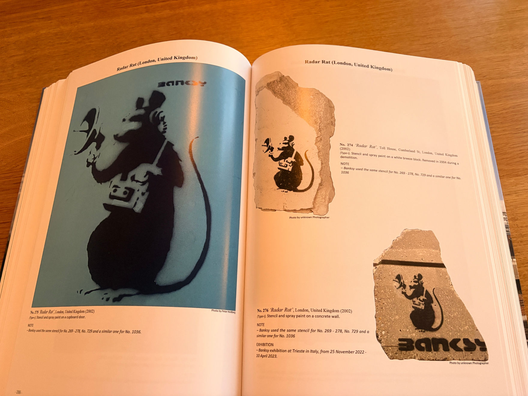 Banksy, Radar Rat , 2002