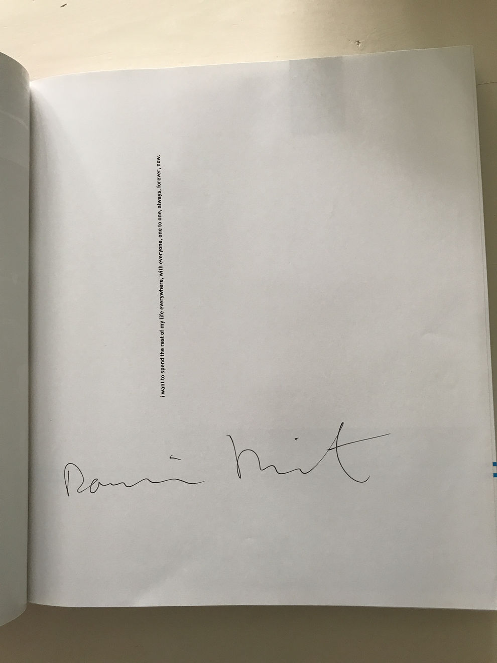Damien Hirst, I Want to Spend the Rest of My Life Everywhere, with Everyone, One to One, Always, Forever, Now, 2006