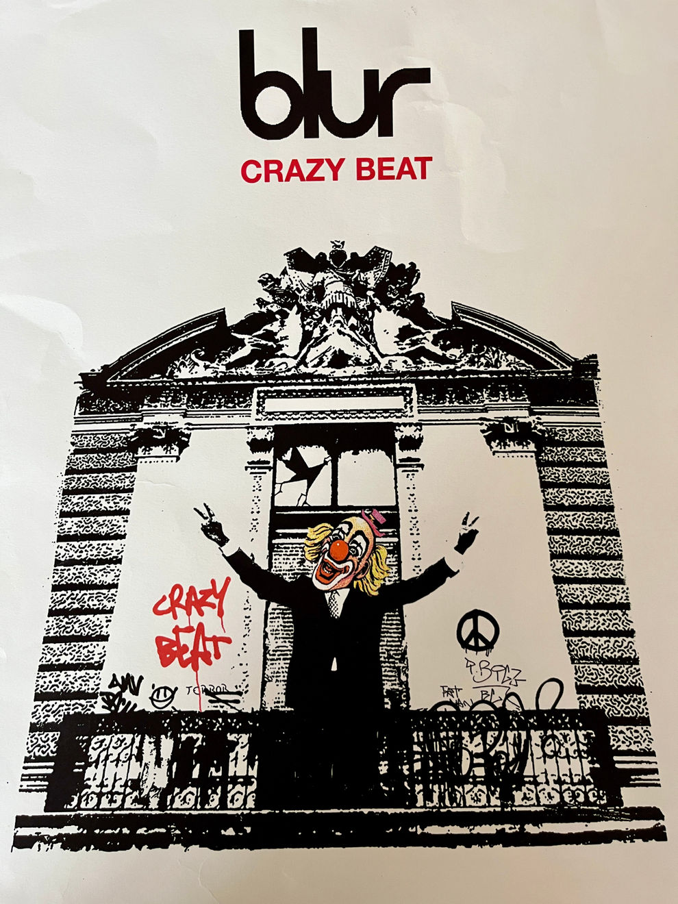 Banksy, "Crazy Beat original art direction by Banksy"., 2003
