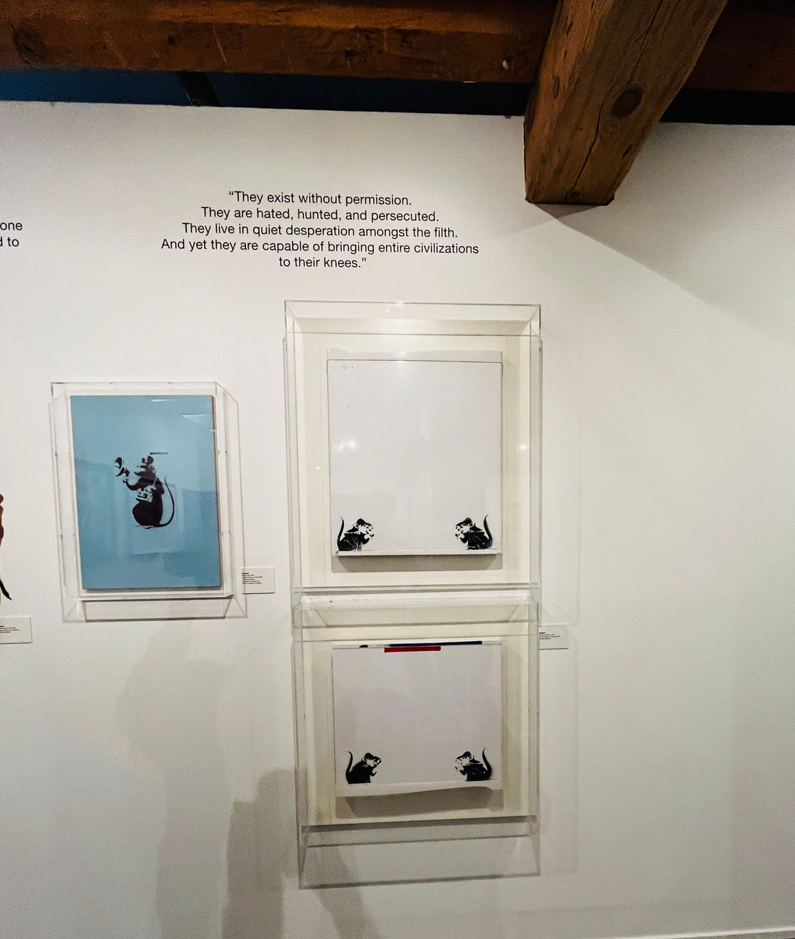 Banksy, Radar Rat , 2002