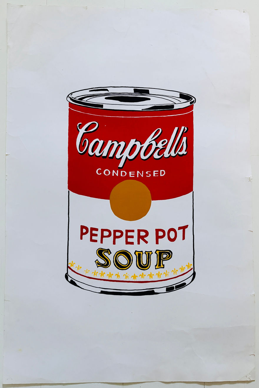 Andy Warhol, Campbells Soup Can "Pepper Pot" (NOT FOR SALE), 1961