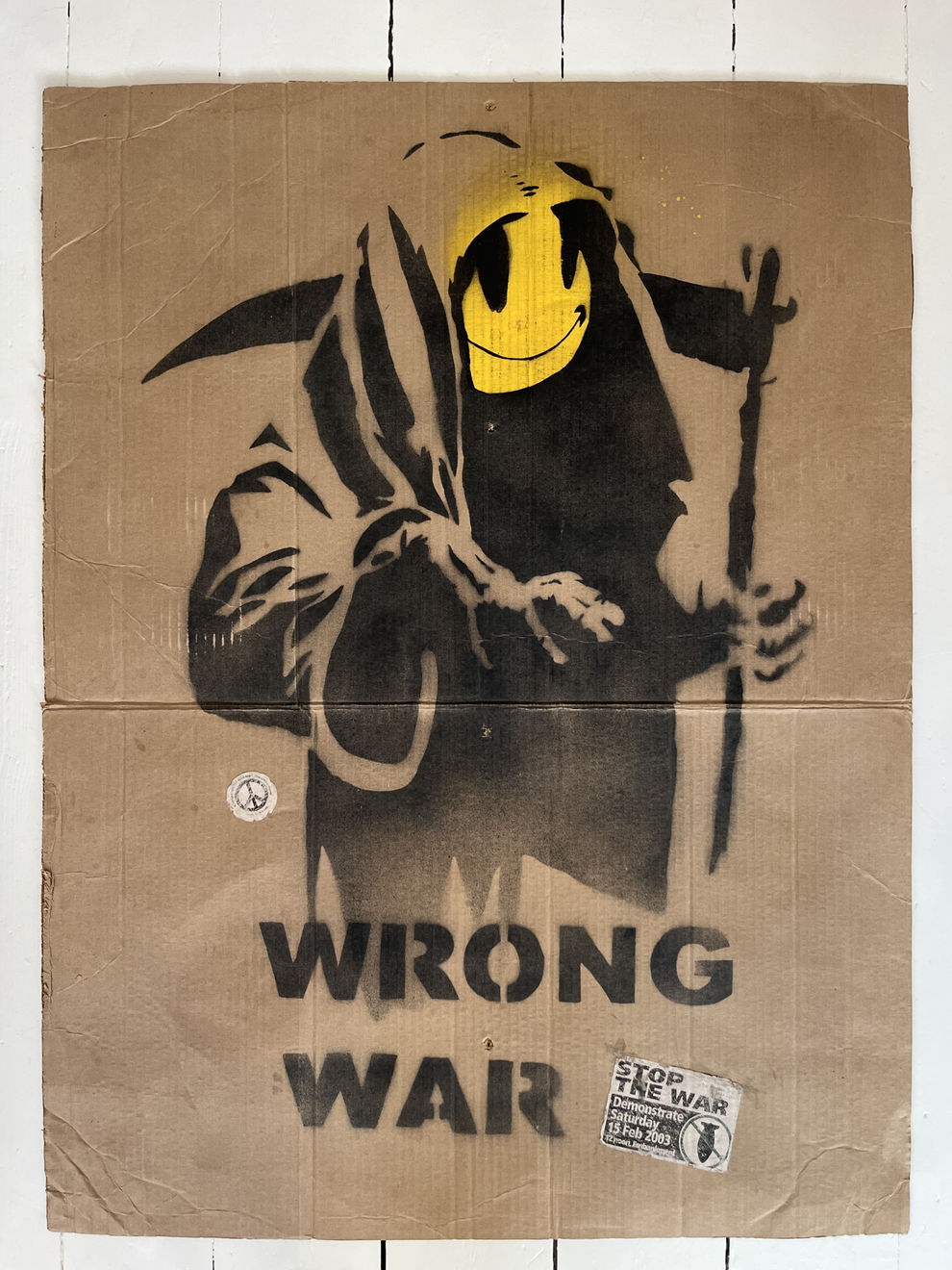 Banksy, Grim Reaper (RESERVED), 2003