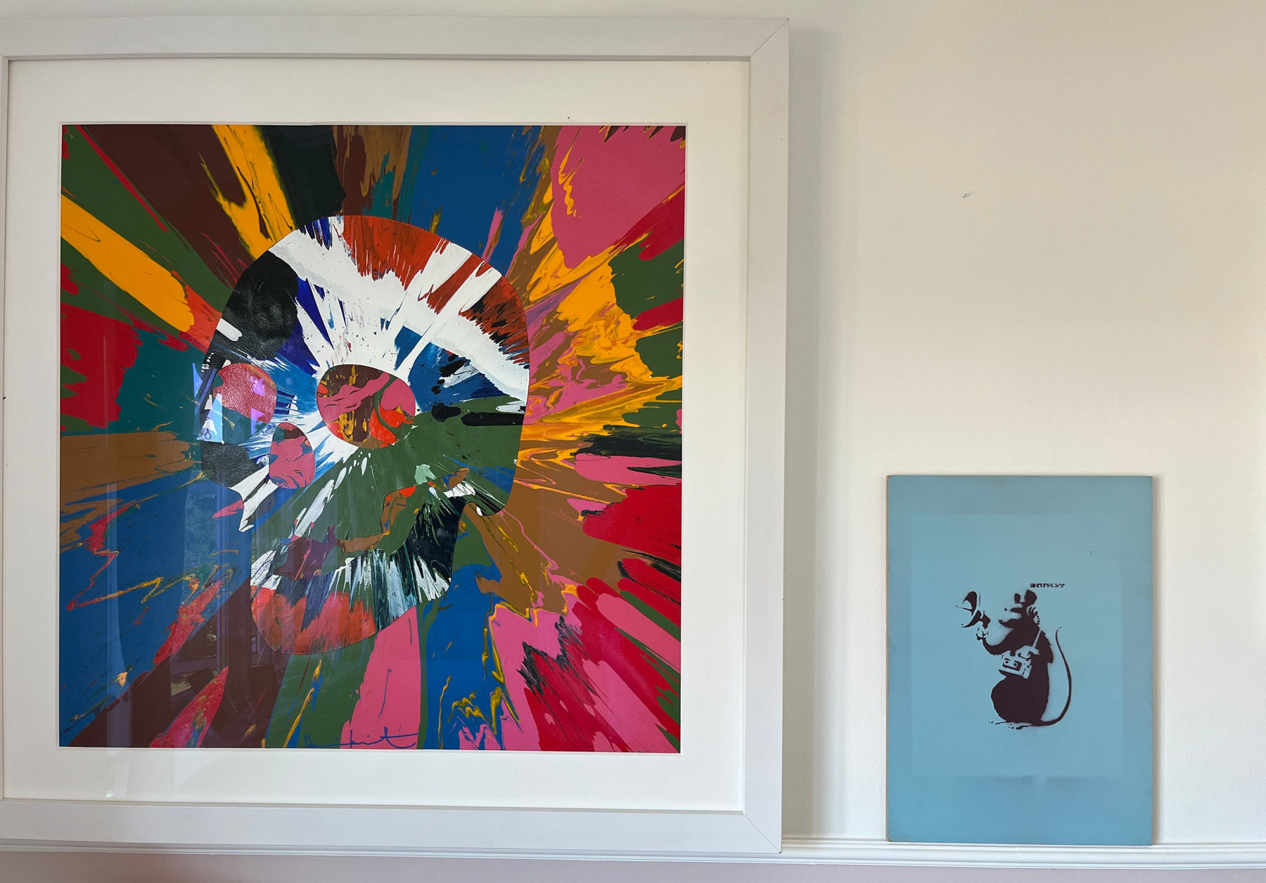 Banksy, Radar Rat , 2002