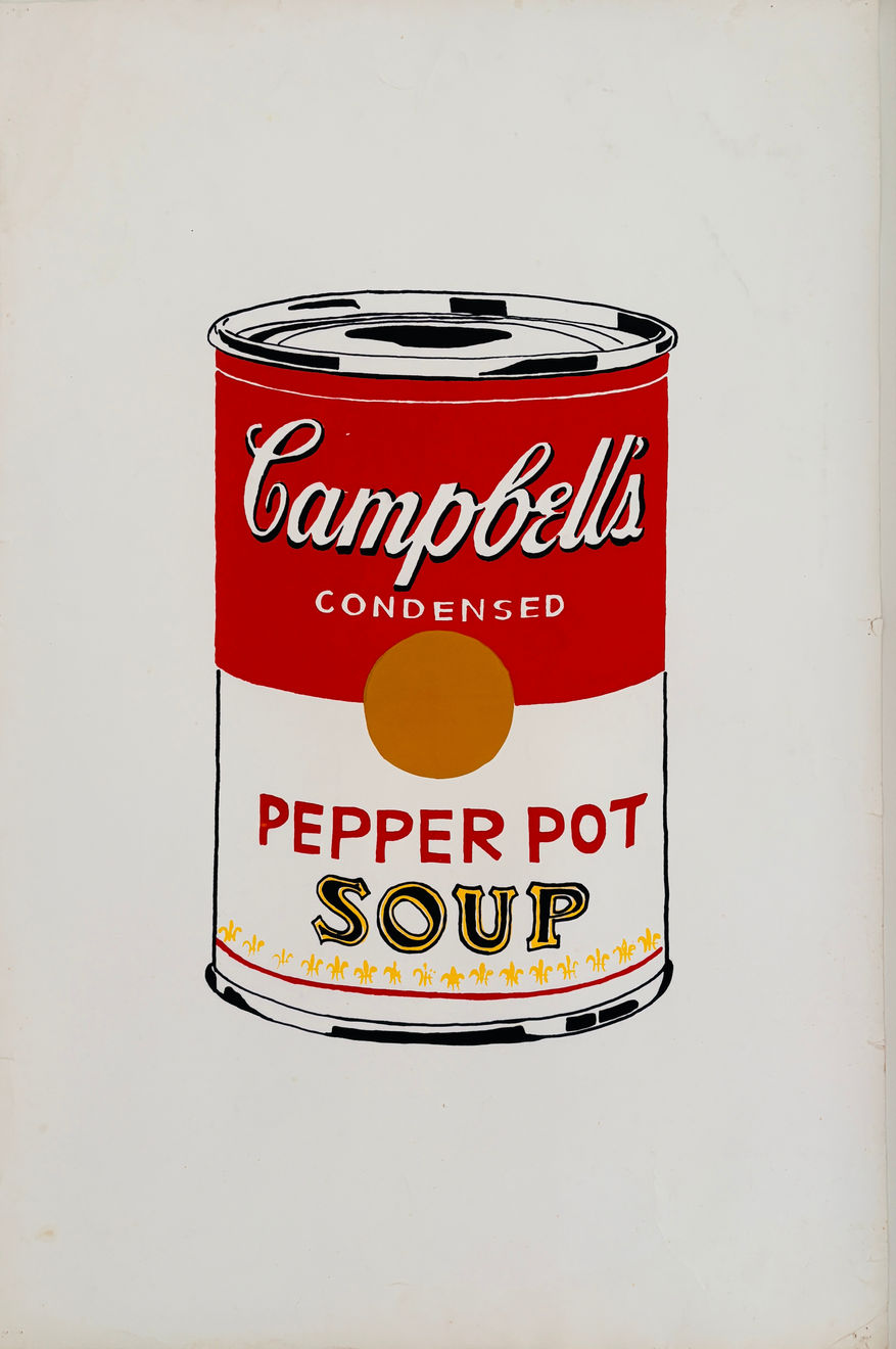 Andy Warhol, Campbells Soup Can "Pepper Pot" (NOT FOR SALE), 1961