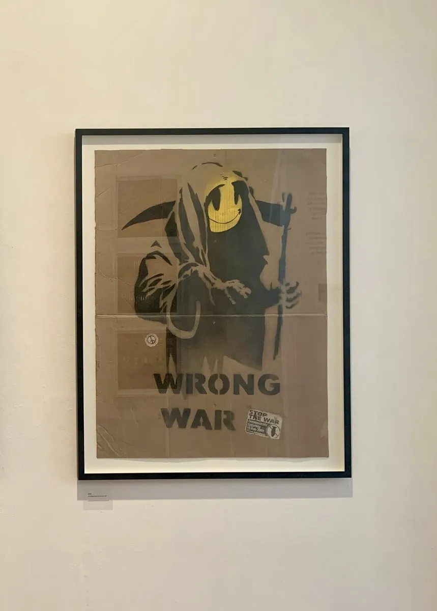 Banksy, Grim Reaper (RESERVED), 2003