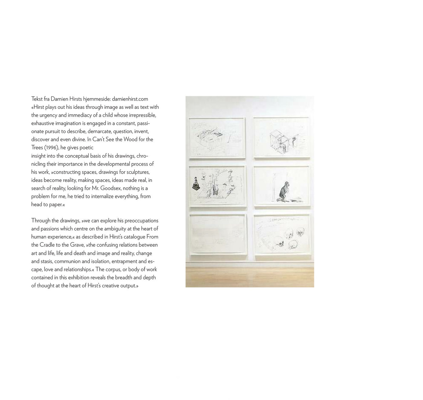 Damien Hirst, "CANT SEE THE WOOD FOR THE TREES", 1996