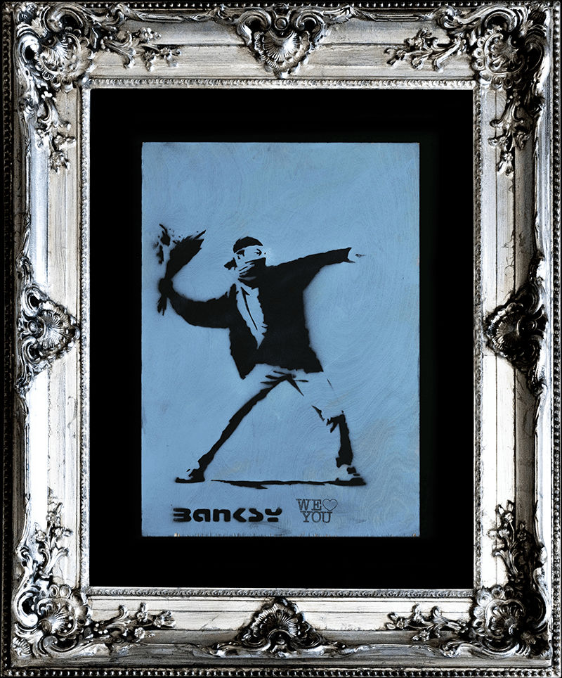 Banksy, Radar Rat , 2002