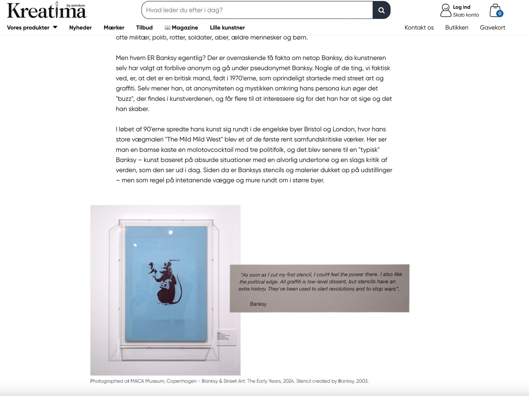 Banksy, Radar Rat , 2002