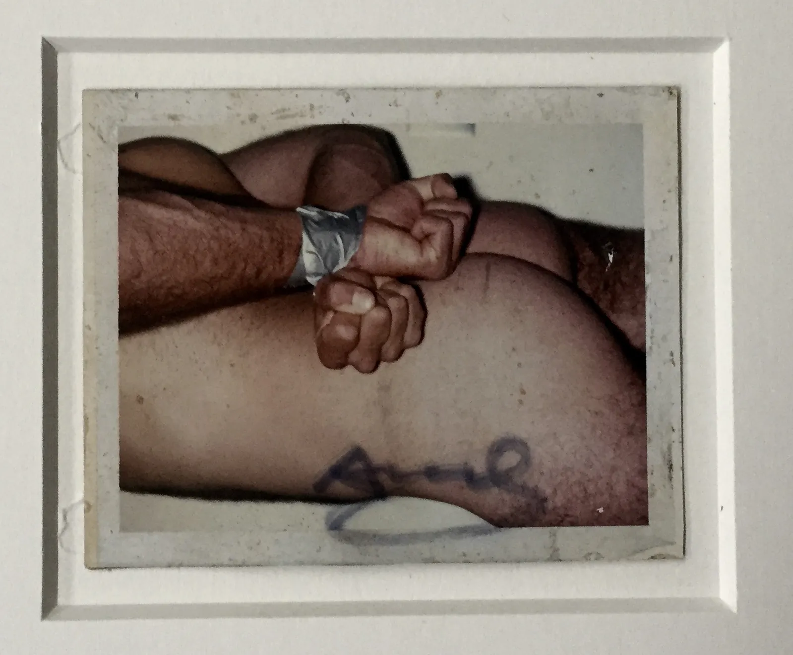 Andy Warhol, Unique polaroid signed., 1977