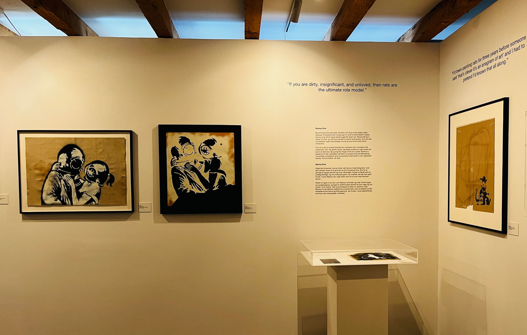 Banksy, "Ghettoblaster Rat", 2003