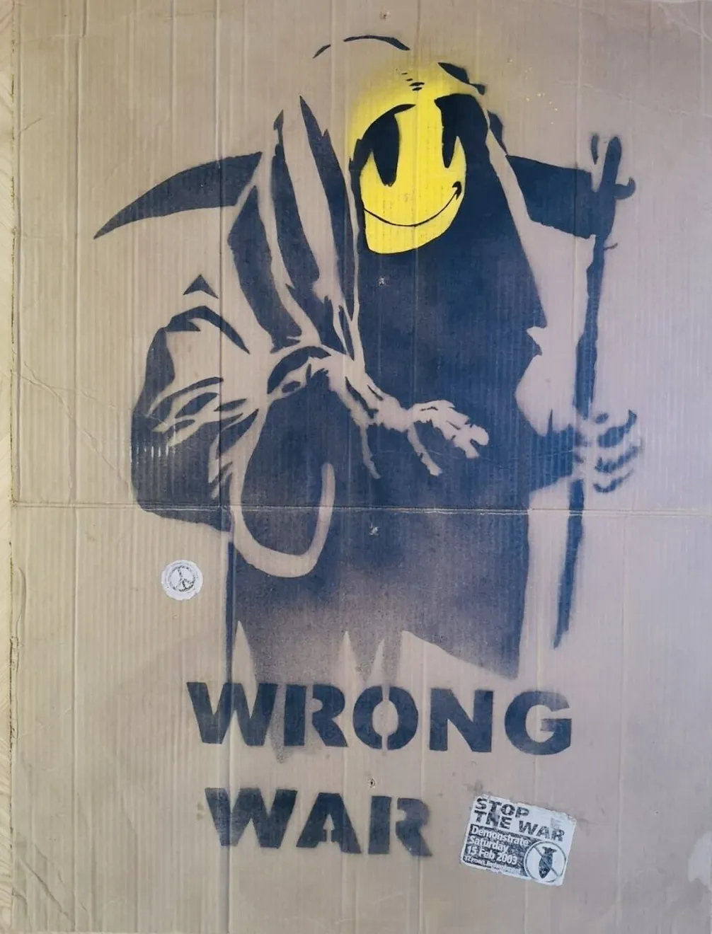 Banksy, Grim Reaper (RESERVED), 2003