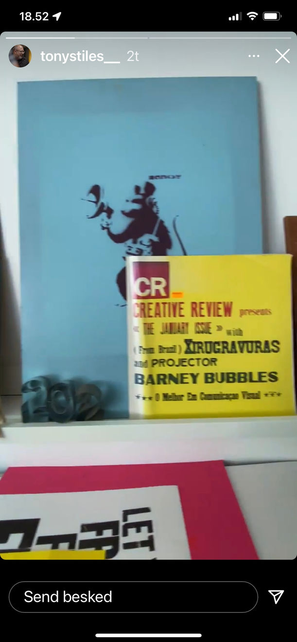 Banksy, Radar Rat , 2002