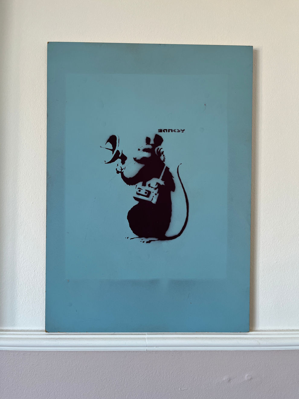 Banksy, Radar Rat , 2002
