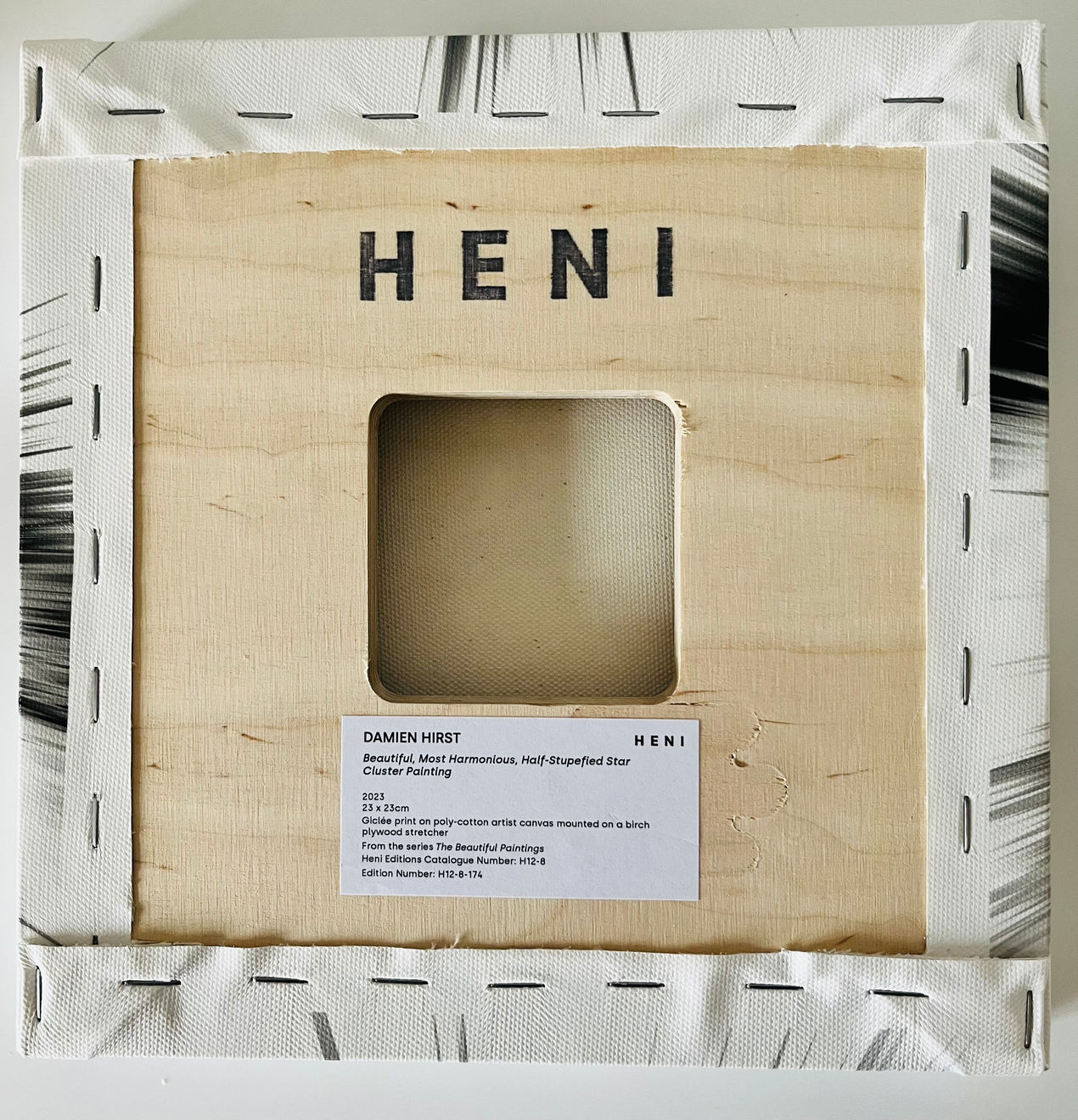 Damien Hirst, Beautiful Most Harmonious, Half-Stupieied Star Cluster Painting, 2023