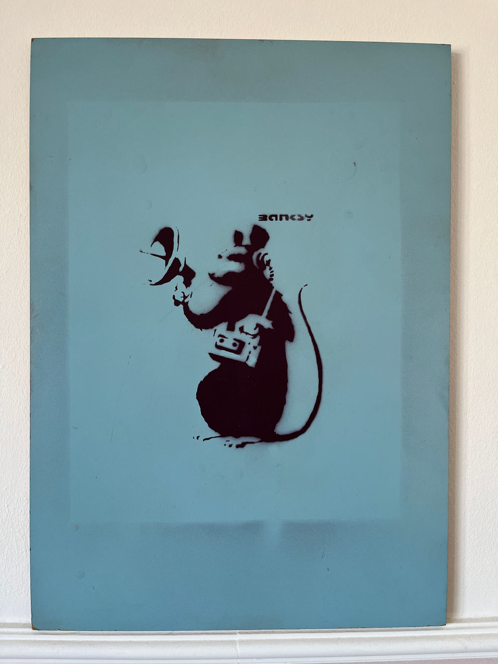 Banksy, Radar Rat , 2002