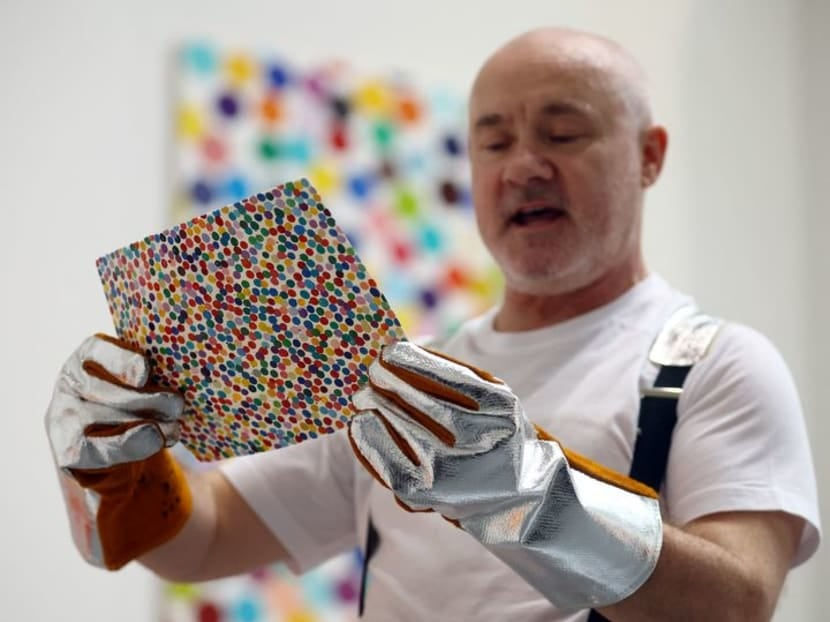 Damien Hirst, "The Currency" - Sick of Your Lies., 2016-2022