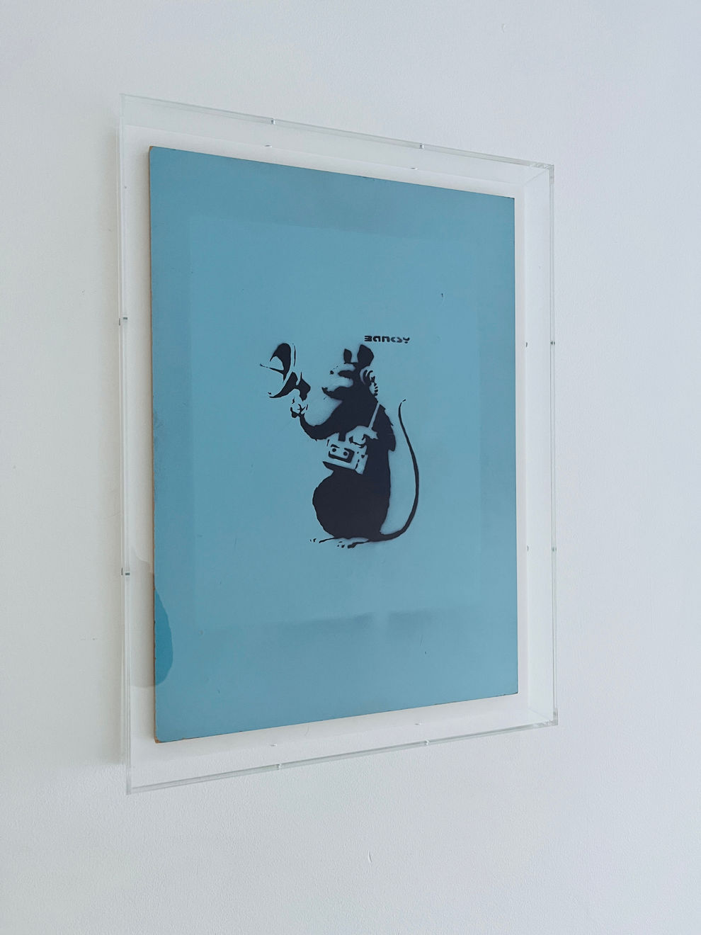 Banksy, Radar Rat , 2002